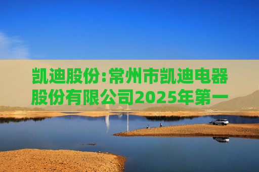 凯迪股份:常州市凯迪电器股份有限公司2025年第一次临时股东会决议公告