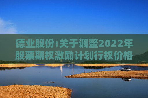德业股份:关于调整2022年股票期权激励计划行权价格及数量的公告