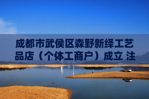 成都市武侯区森野新绎工艺品店（个体工商户）成立 注册资本3万人民币