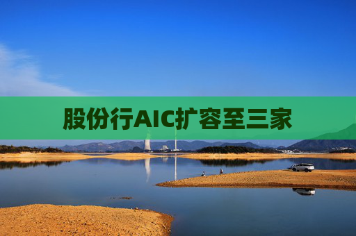 股份行AIC扩容至三家