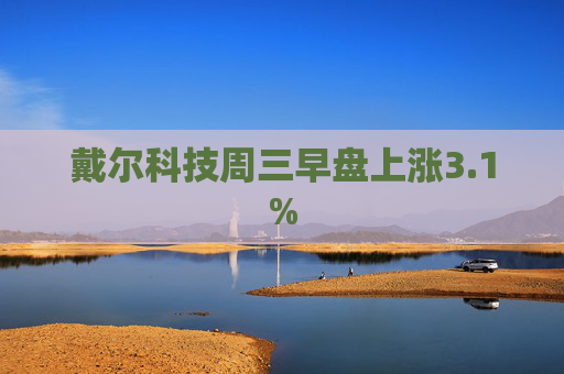戴尔科技周三早盘上涨3.1%