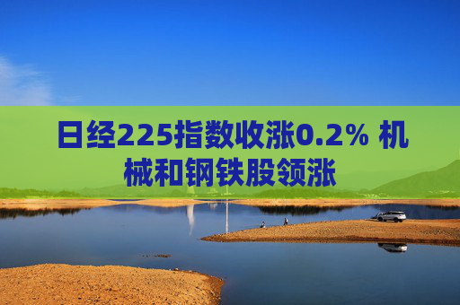 日经225指数收涨0.2% 机械和钢铁股领涨
