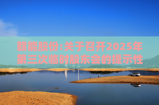 赣能股份:关于召开2025年第三次临时股东会的提示性公告