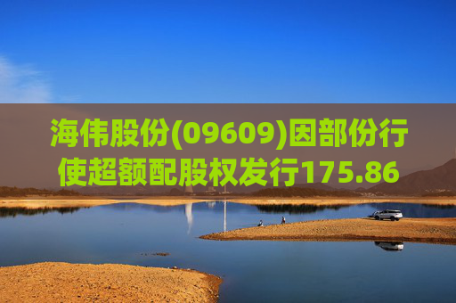 海伟股份(09609)因部份行使超额配股权发行175.86万股