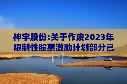 神宇股份:关于作废2023年限制性股票激励计划部分已授予但尚未归属限制性股票的公告
