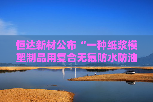 恒达新材公布“一种纸浆模塑制品用复合无氟防水防油剂的制备方法”专利