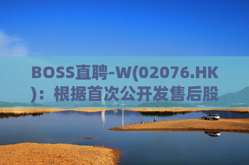 BOSS直聘-W(02076.HK)：根据首次公开发售后股份计划购买合共34.11万股