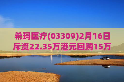 希玛医疗(03309)2月16日斥资22.35万港元回购15万股