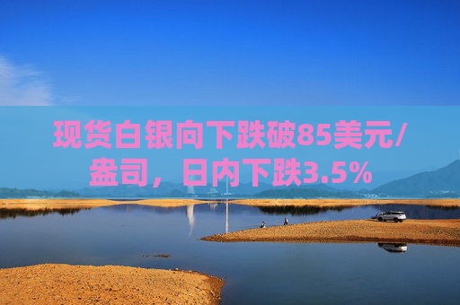 现货白银向下跌破85美元/盎司，日内下跌3.5%