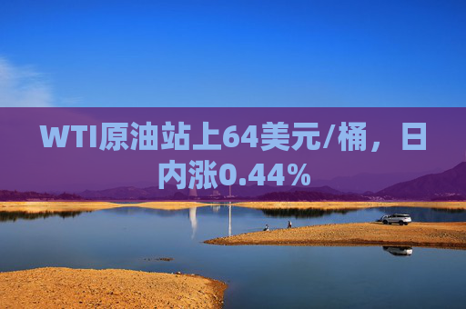 WTI原油站上64美元/桶，日内涨0.44%