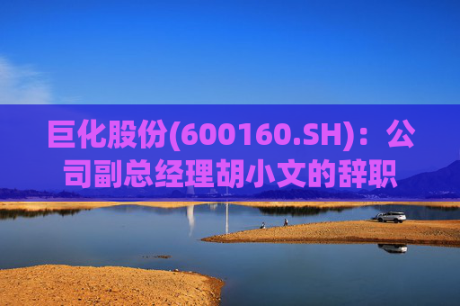 巨化股份(600160.SH)：公司副总经理胡小文的辞职