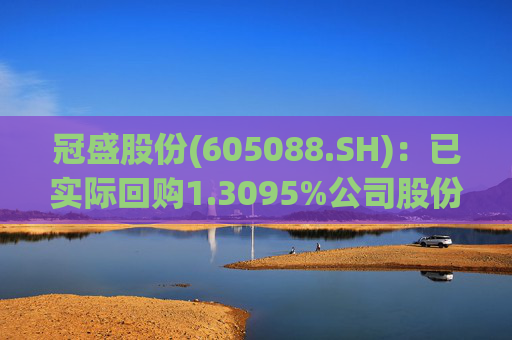 冠盛股份(605088.SH)：已实际回购1.3095%公司股份