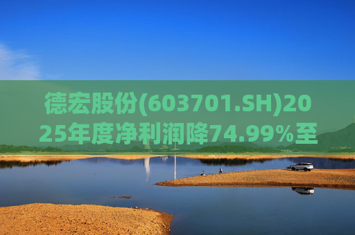 德宏股份(603701.SH)2025年度净利润降74.99%至1153.69万元