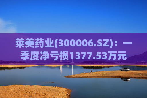 莱美药业(300006.SZ)：一季度净亏损1377.53万元