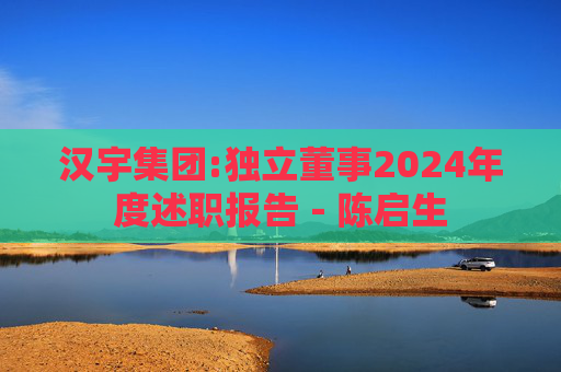 汉宇集团:独立董事2024年度述职报告－陈启生