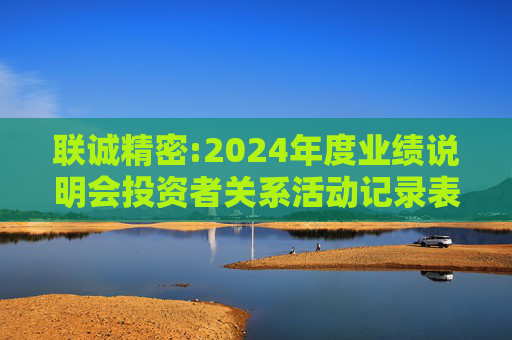 联诚精密:2024年度业绩说明会投资者关系活动记录表