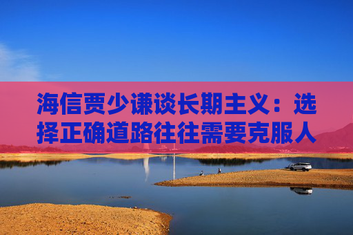 海信贾少谦谈长期主义：选择正确道路往往需要克服人性弱点，承受短期阵痛  第1张