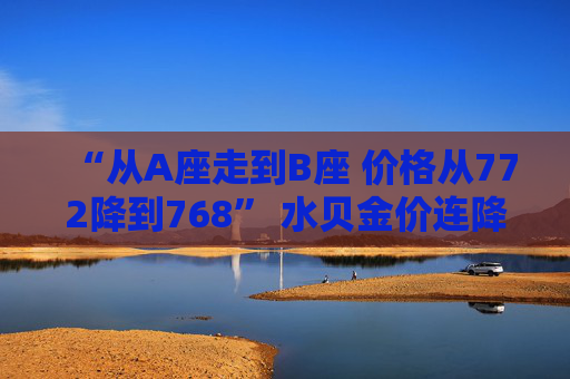 “从A座走到B座 价格从772降到768” 水贝金价连降三日！机构调整预期