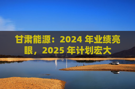 甘肃能源：2024 年业绩亮眼，2025 年计划宏大