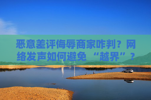 恶意差评侮辱商家咋判？网络发声如何避免 “越界”？最高法发布典型案例