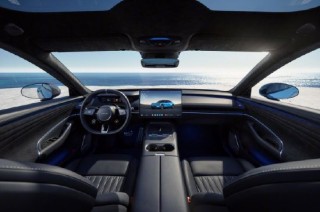 雷军曝光新一代小米SU7内饰图：这个氛围灯，是不是还可以？