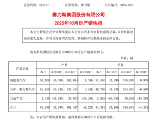 赛力斯港股上市后总市值接近2800亿港元，成为年内港股最大车企IPO