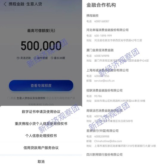 最全！因借贷业务被约谈，看携程高德飞猪等六家平台的金融布局  第4张